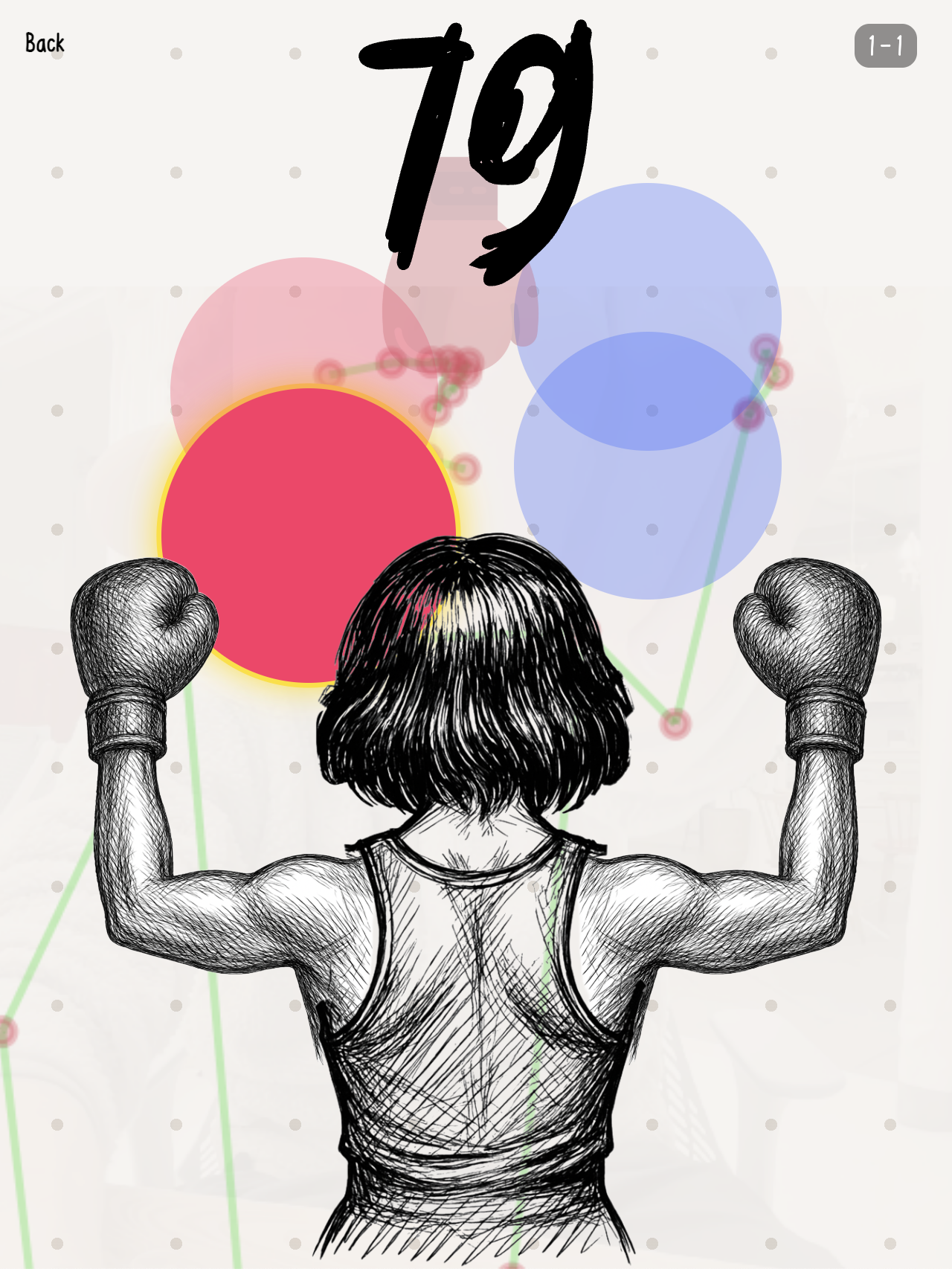 BoxGym gameplay with pose tracking